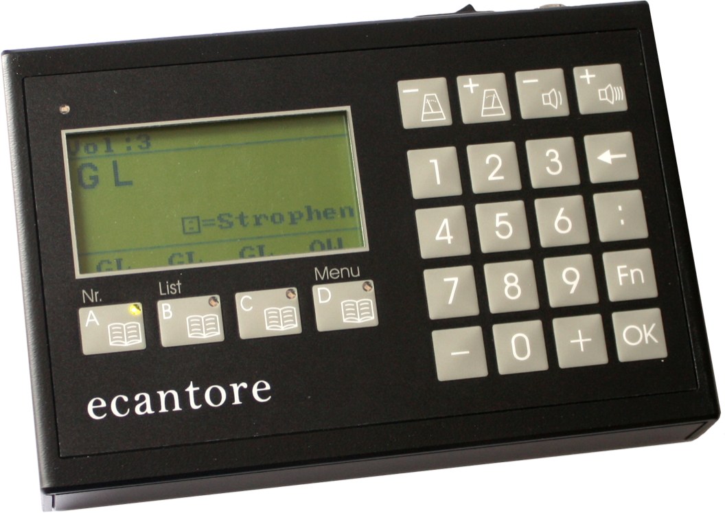 Fernbedienung mit grünem Display