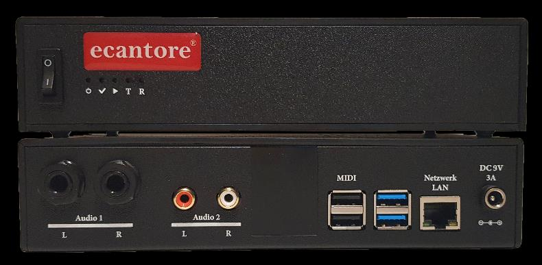 ecantore Soundmodul — Anschlüsse