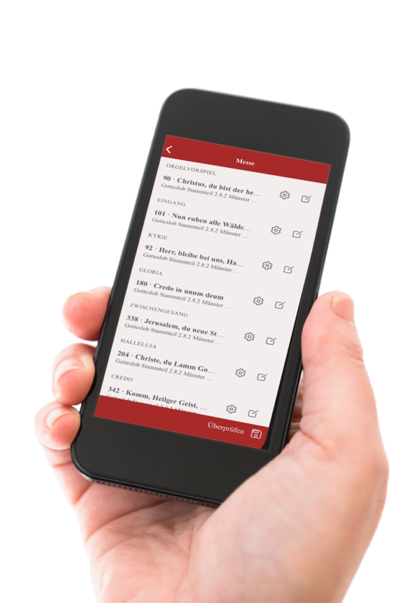 ecantore App für Digitalorgel